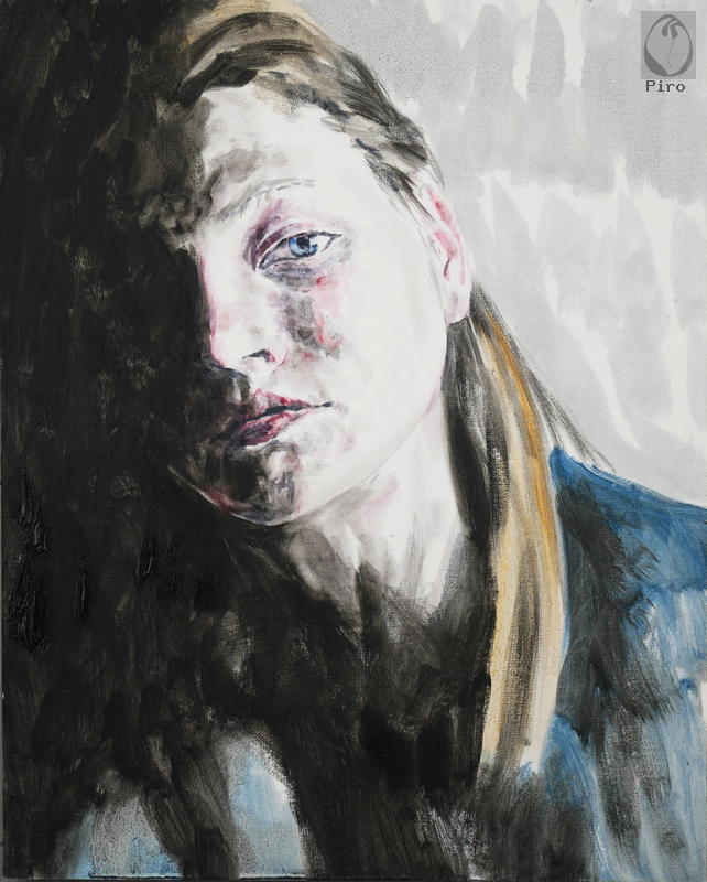oil on canvas - olio su tela di Piro